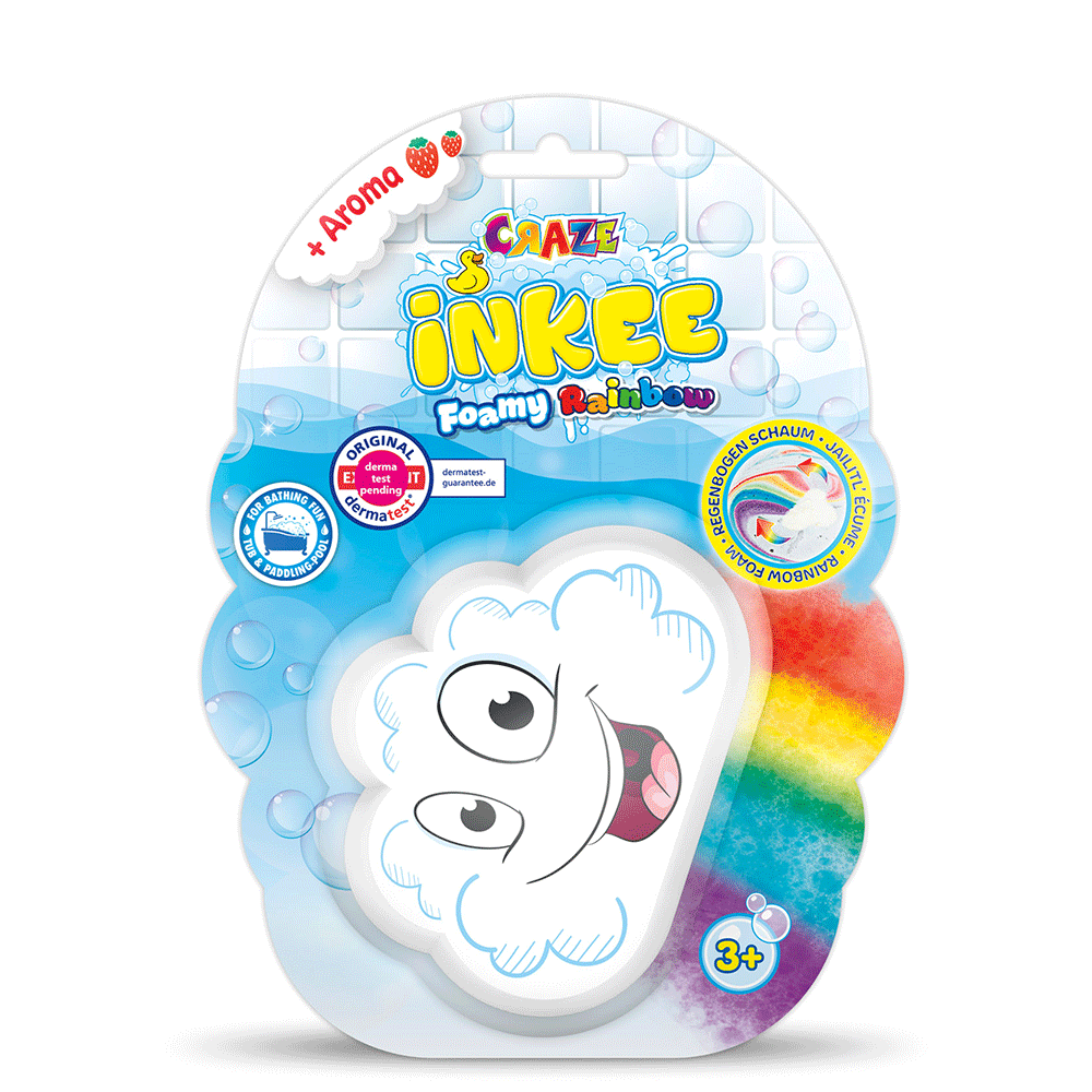 Bild: Craze Rainbow Foamy Badebombe