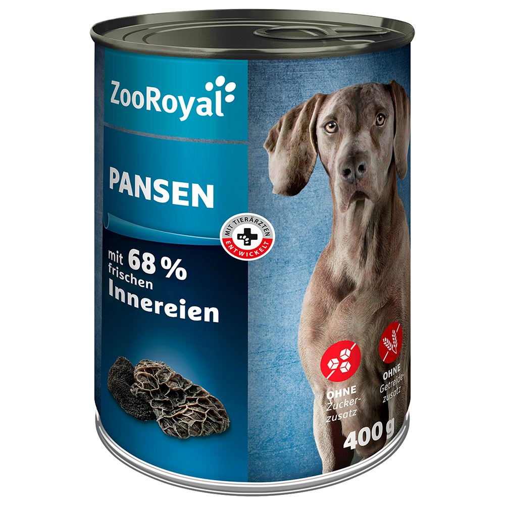 Bild: ZooRoyal Hundefutter Pansen