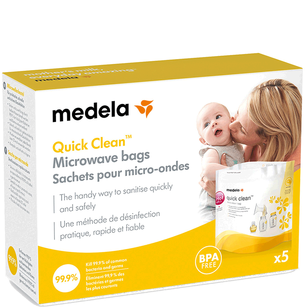 Bild: Medela Quick Clean Mikrowellenbeutel