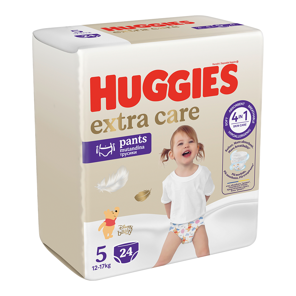 Bild: Huggies Extra Care Pants Größe 5, 12kg - 17kg