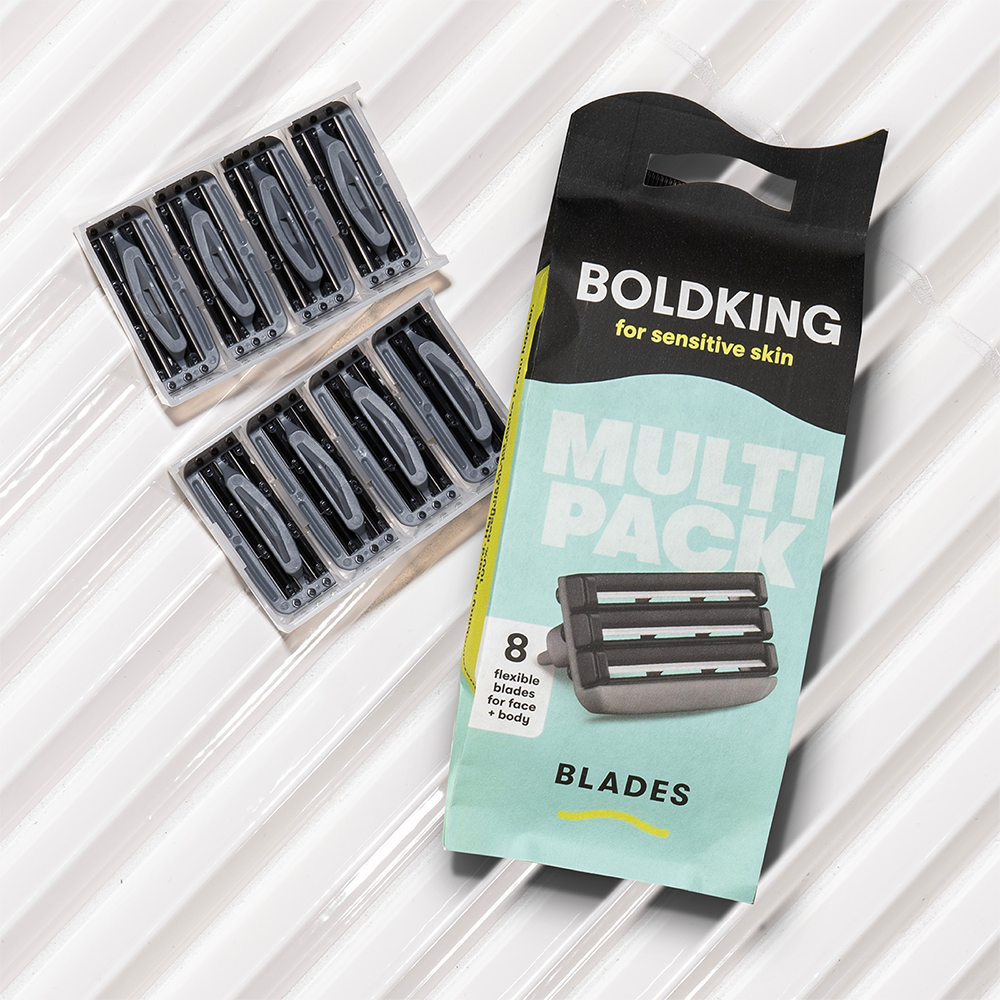 Bild: BOLDKING Rasierklingen Senstive Multipack
