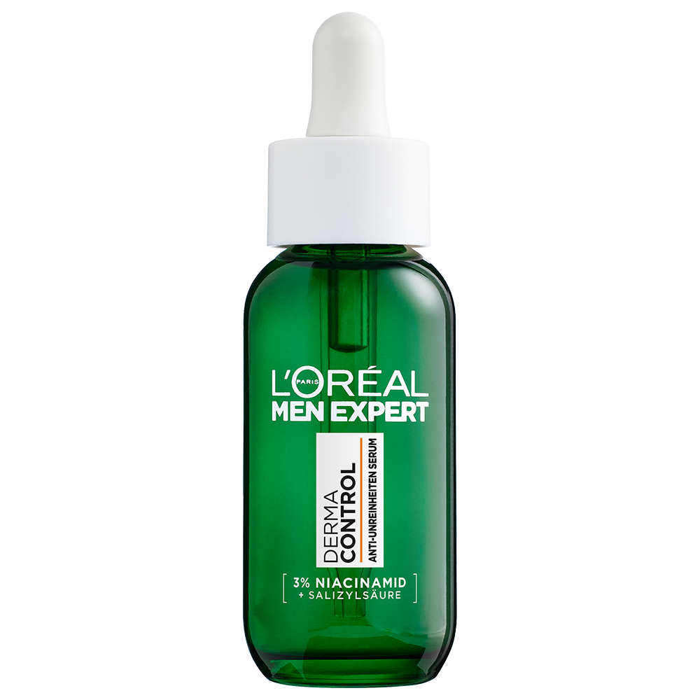 Bild: L'ORÉAL PARIS MEN EXPERT Derma Control Niacinamide Anti-Unreinheiten Serum