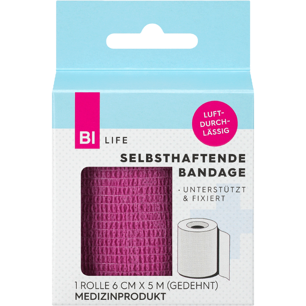 Bild: BI LIFE Selbsthaftende Bandage