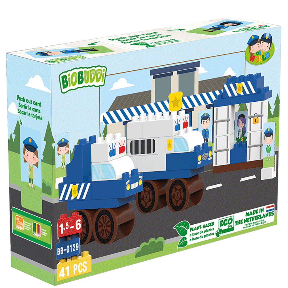 Bild: BiOBUDDi Bio-Bausteine Polizeistation