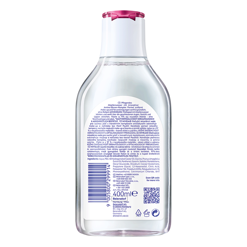 Bild: NIVEA Mizellenwasser Pflegend