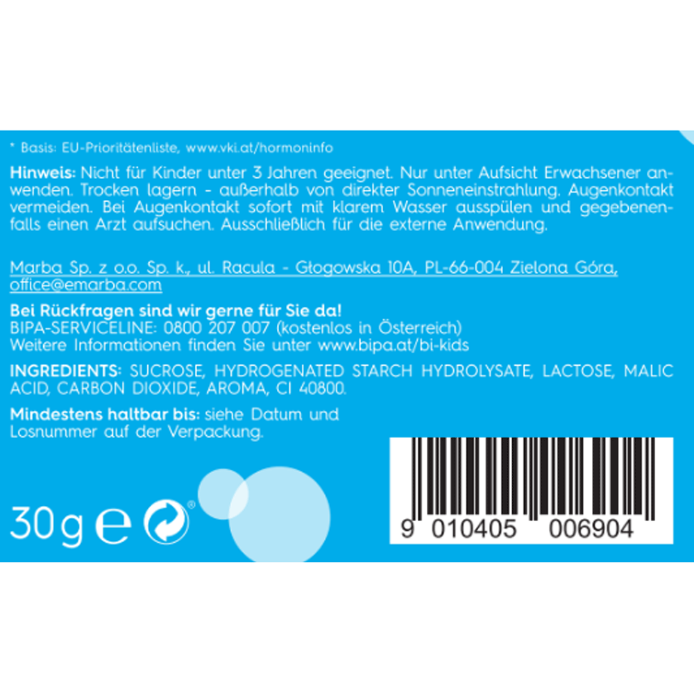 Bild: BI KIDS Knister Badekristalle Seefrid Drachenfruchtduft