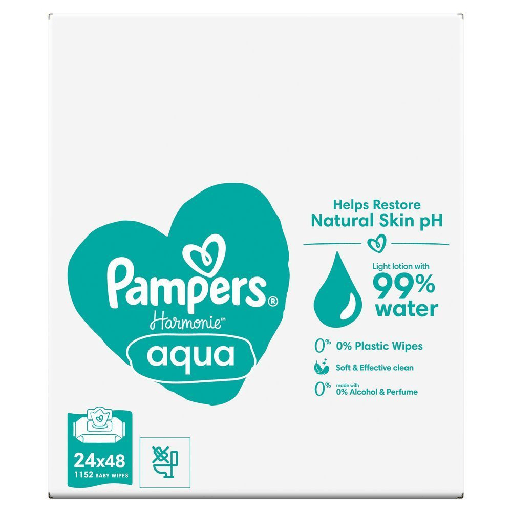 Bild: Pampers Harmonie Aqua Feuchttücher