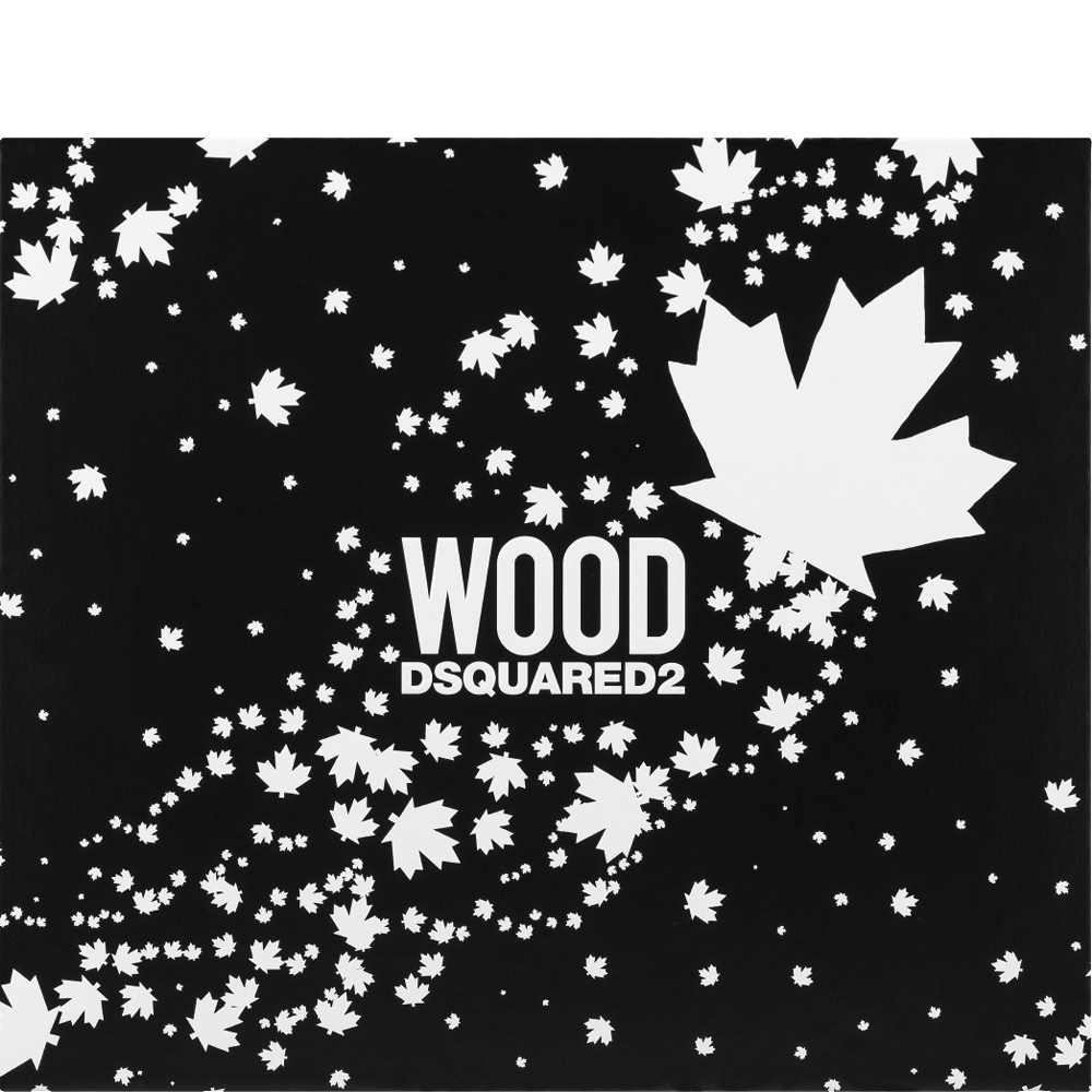 Bild: DSQUARED2 Wood Geschenkset Eau de Toilette 100 ml + Duschgel 100 ml + Schlüsselanhänger