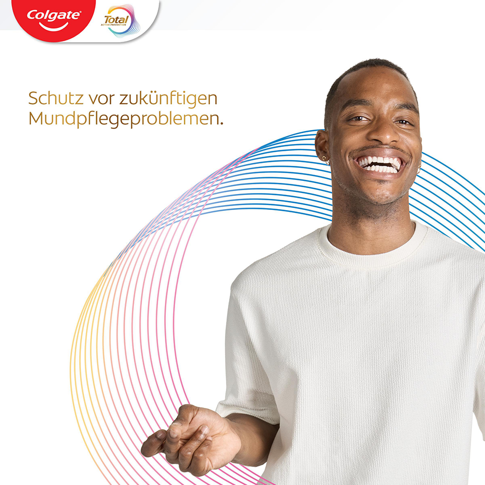 Bild: Colgate Total Gesundes Weiß Zahncreme