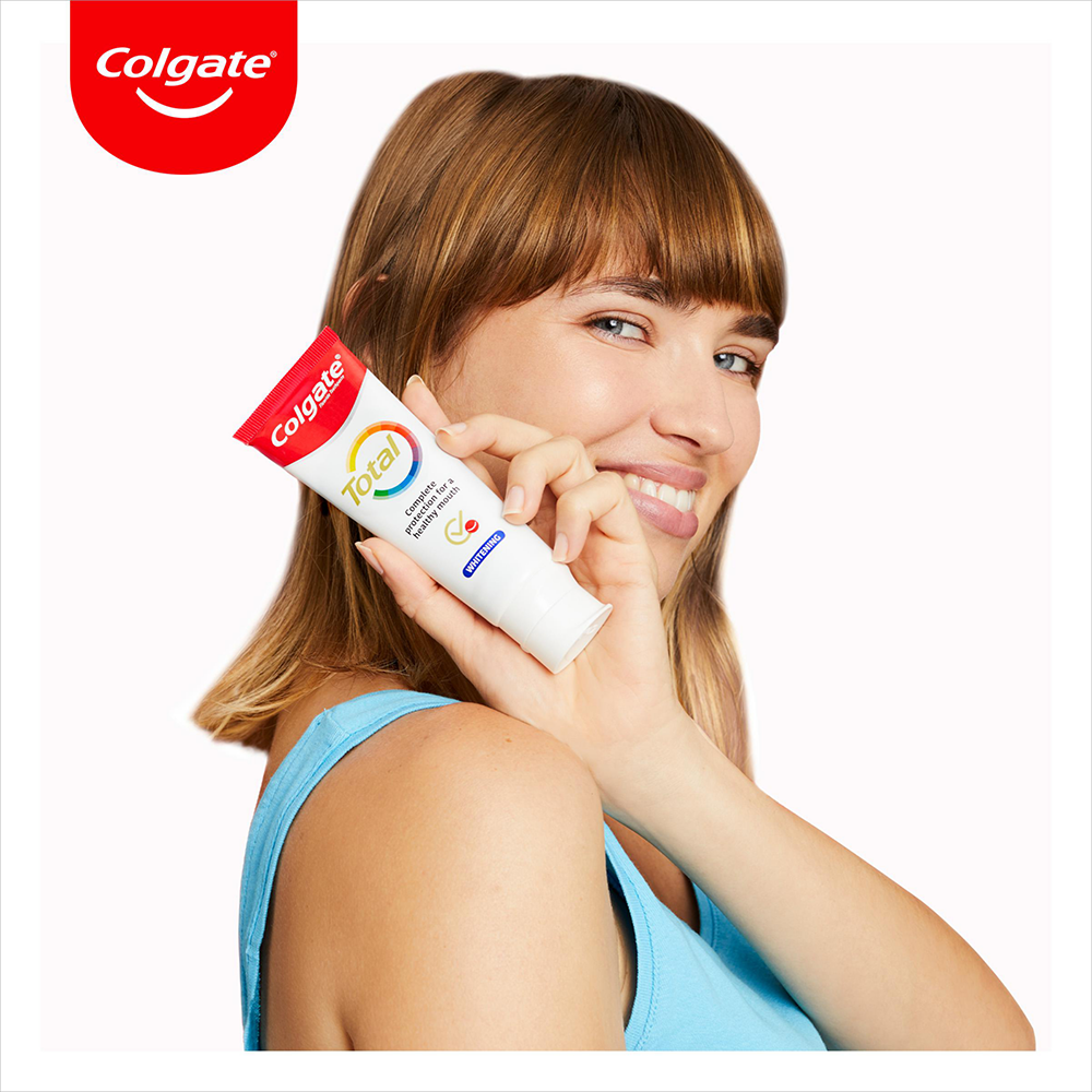 Bild: Colgate Total Gesundes Weiß Zahncreme