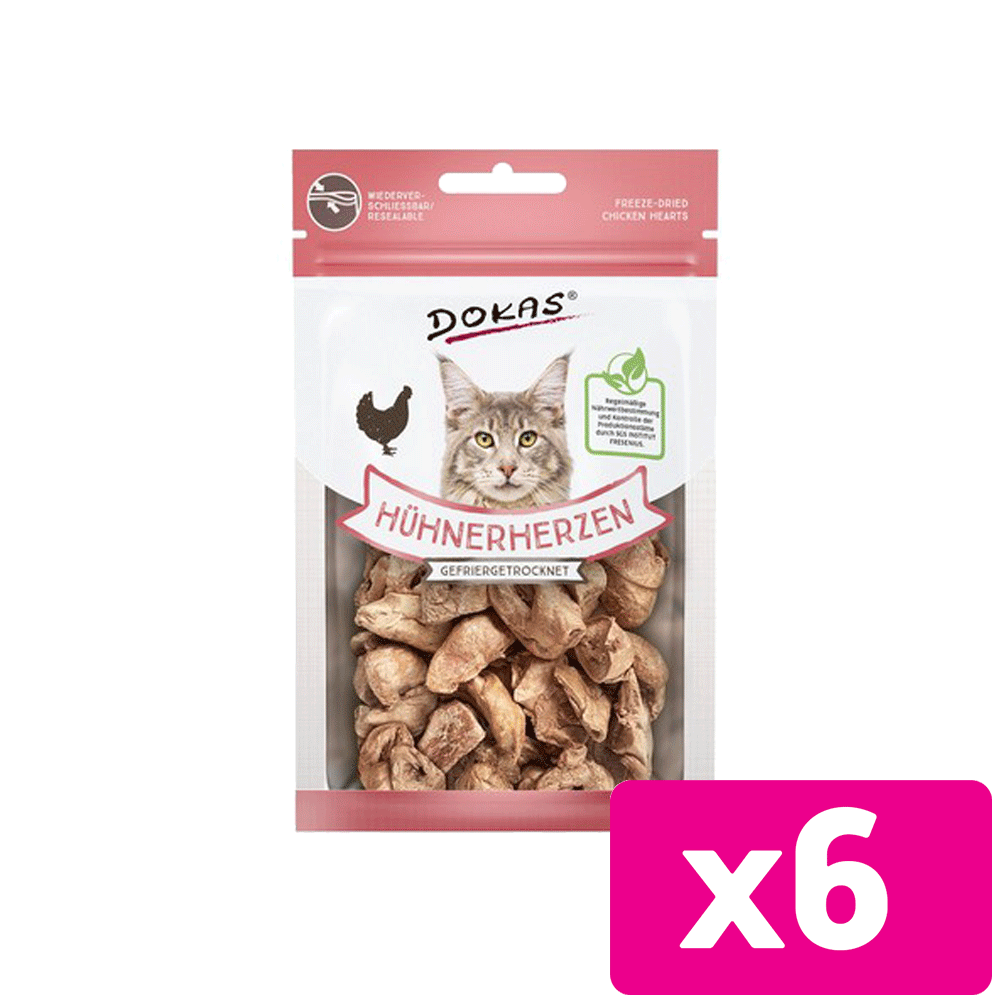 Bild: Dokas Hühnerherzen gefriergetrocknet