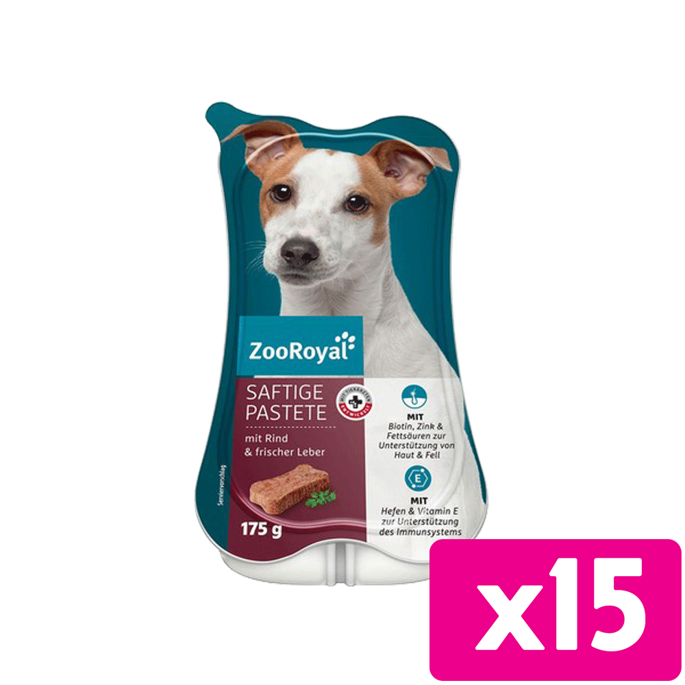 Bild: ZooRoyal Saftige Pastete mit Rind Leber