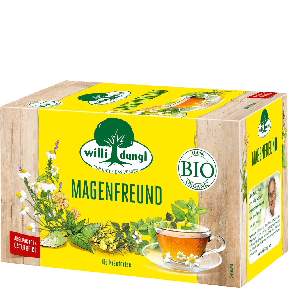 Bild: Willi Dungl Kräuter Tee Magenfreund