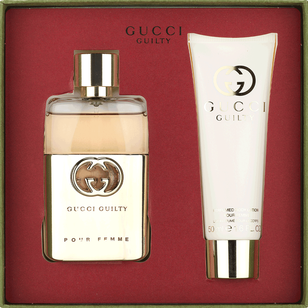Bild: Gucci Guilty Pour Femme Geschenkset Eau de Parfum 50 ml + Bodylotion 50 ml