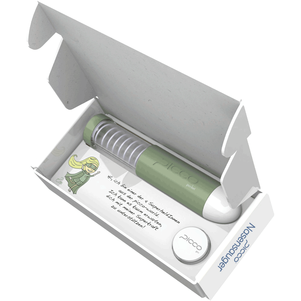 Bild: picco pocket Nasensauger grün