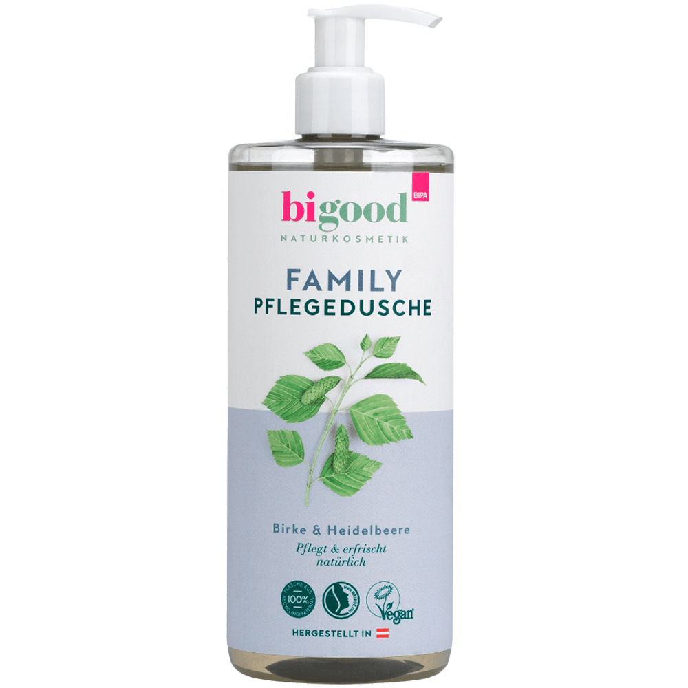 Bild: bi good Family Pflegedusche Birke & Heidelbeere