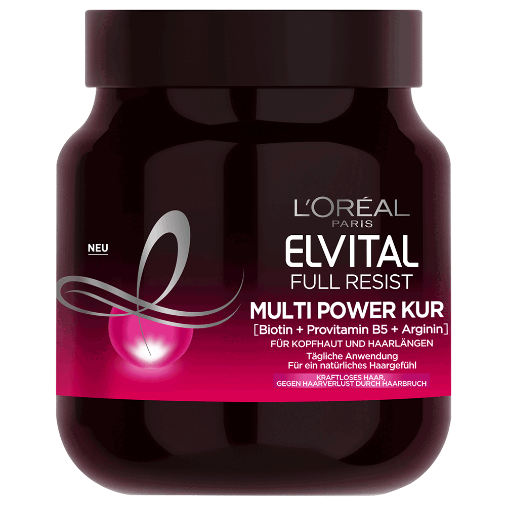 Bild: L'ORÉAL PARIS ELVITAL Full Resist Multi Power Kur