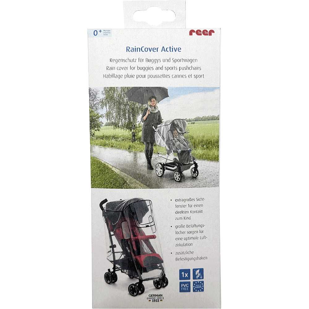 Bild: reer Regenschutz Kinderwagen