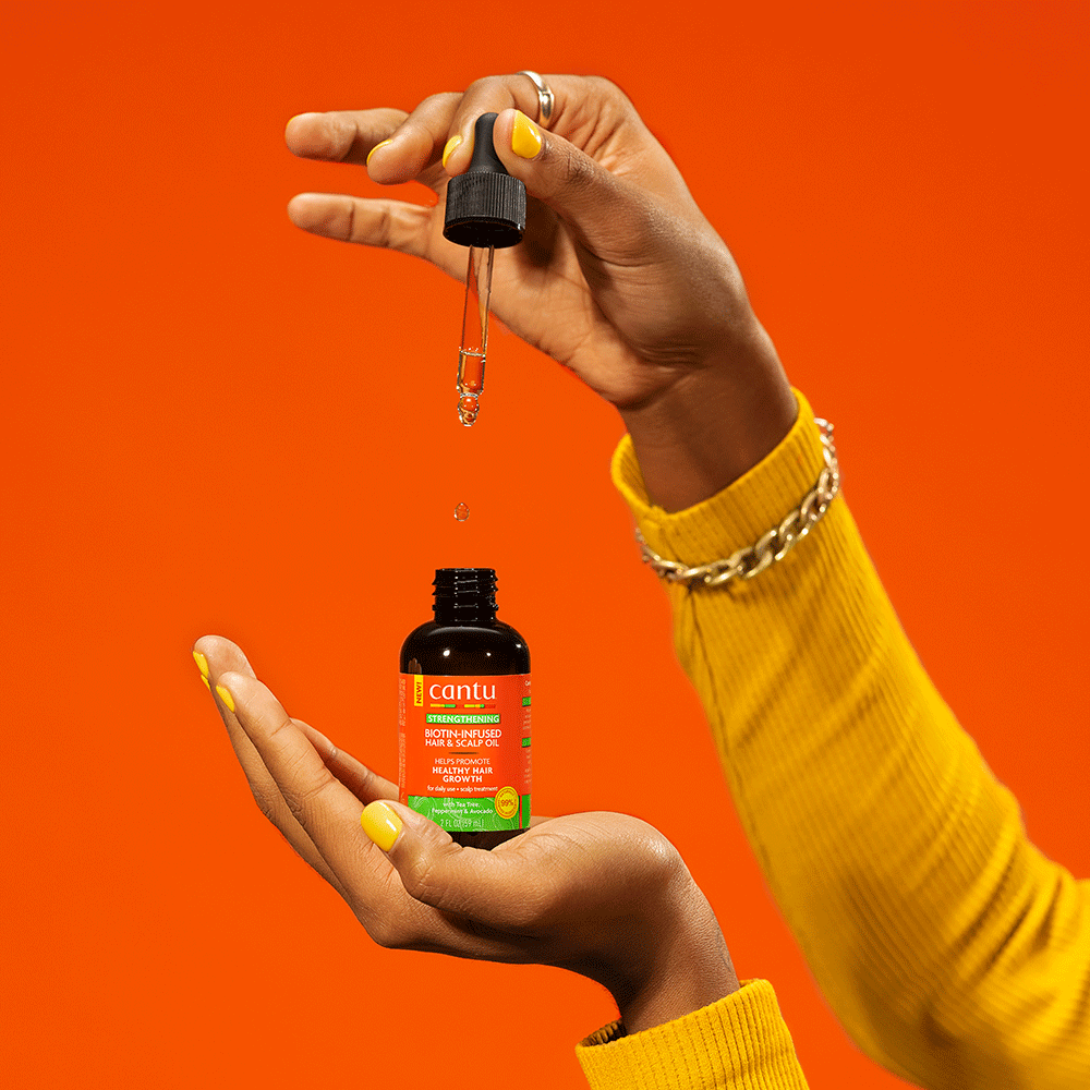 Bild: Cantu Hair & Scalp Öl Biotin Infused