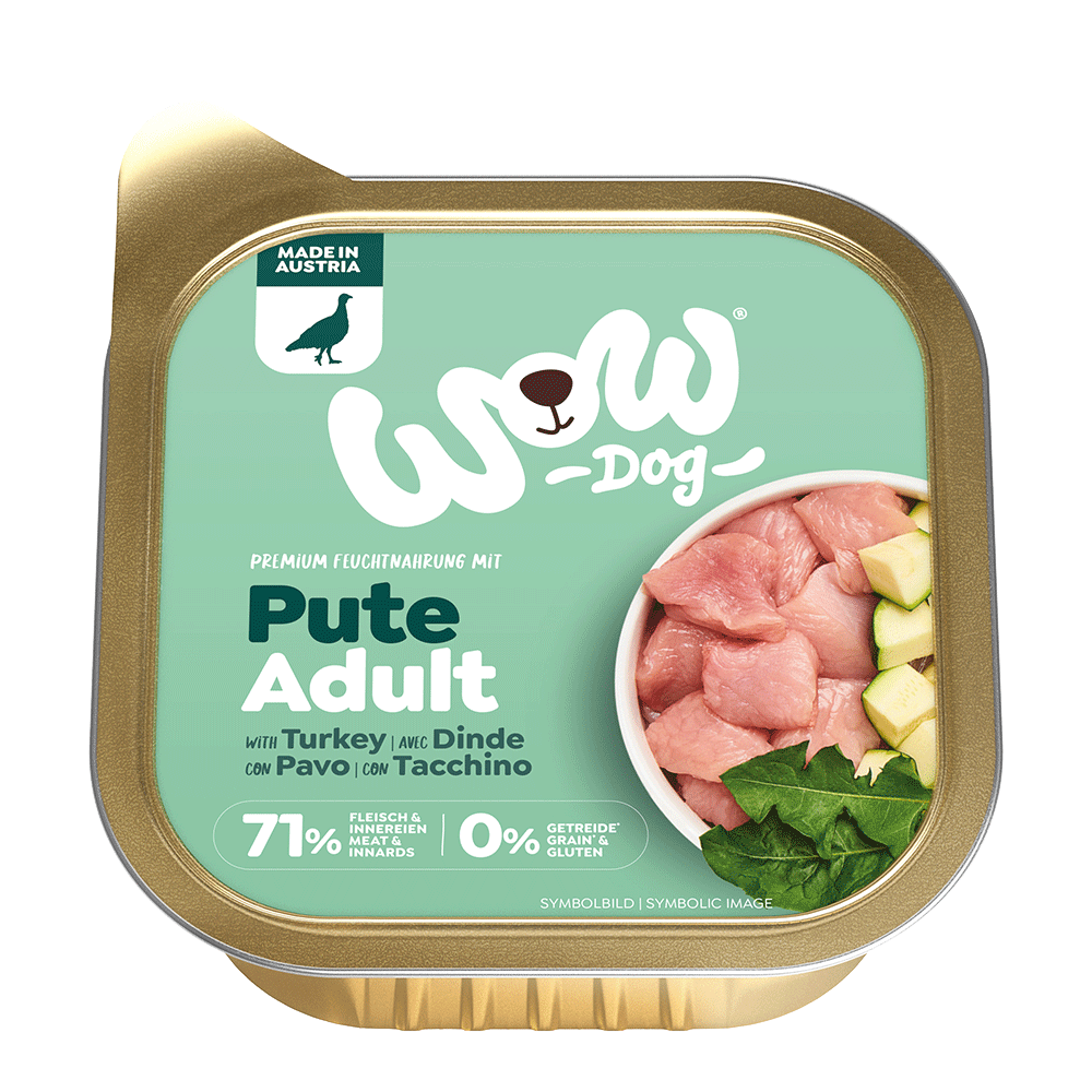 Bild: WOW Adult mit Pute, Zucchini und Löwenzahn