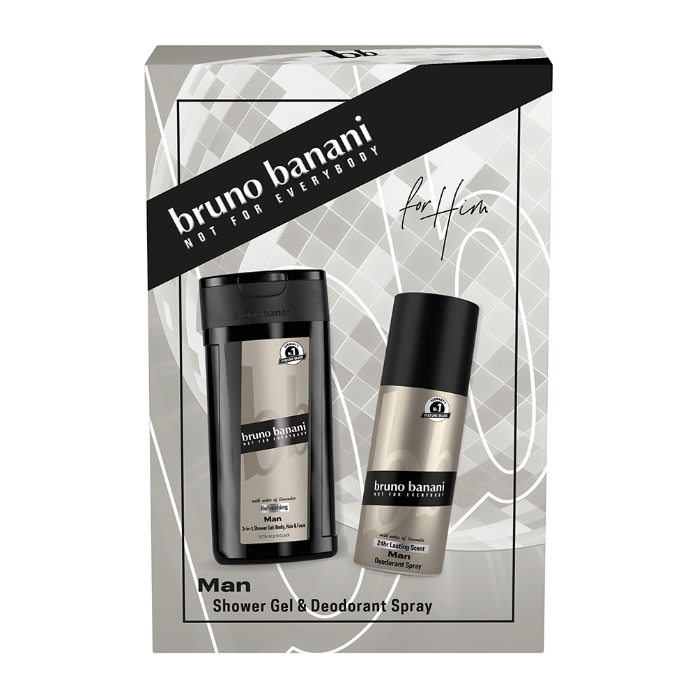 Bild: bruno banani Geschenkset Duschgel und Deo Spray 