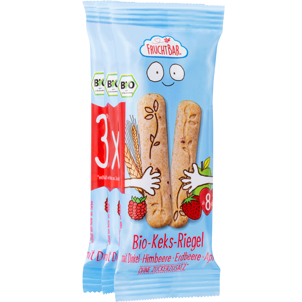 Bild: FruchtBar Riegel Dinkel, Himbeere