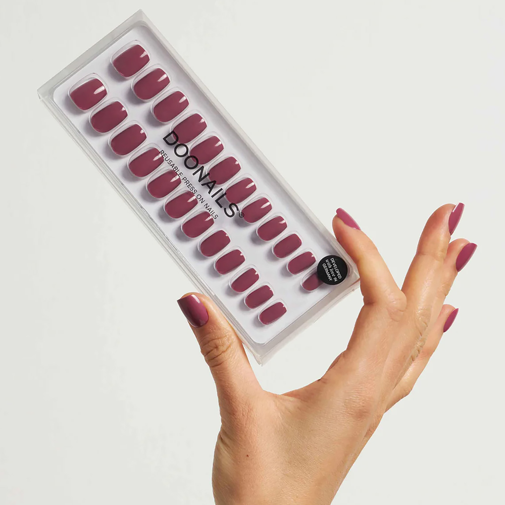 Bild: DOONAILS Soft Press Ons Short Square Bubblegum