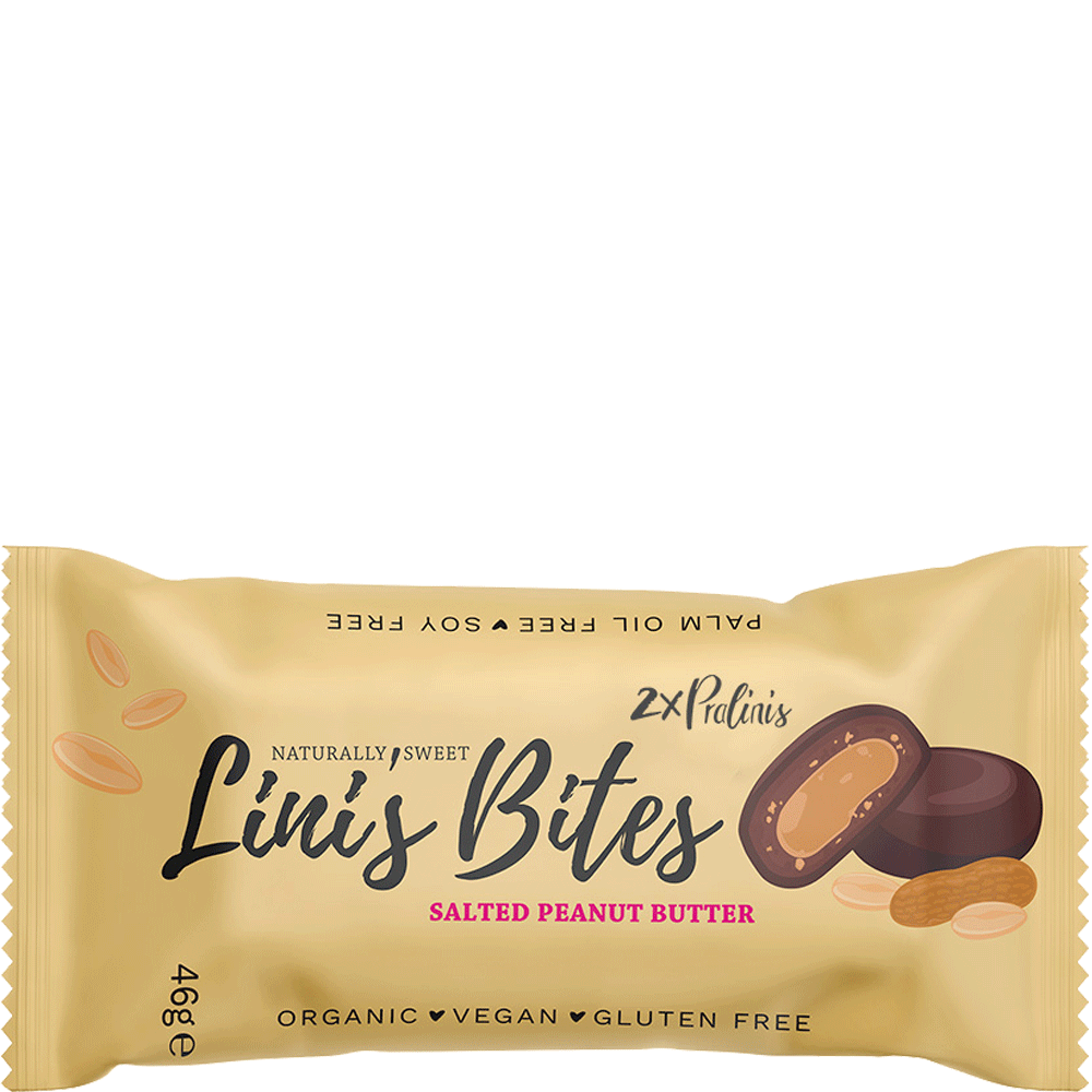 Bild: Linis Bites Pralinis Salted Peanut Butter