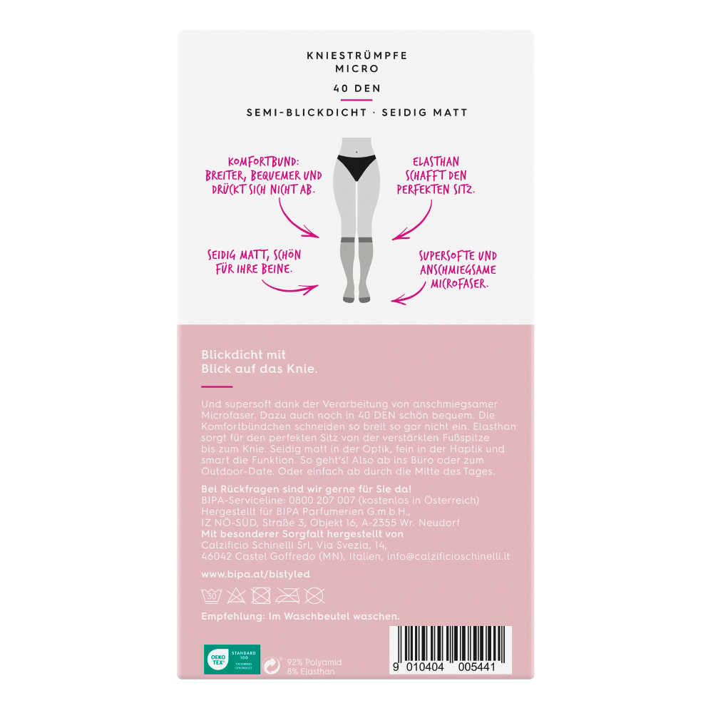 Bild: BI STYLED Kniestrümpfe Micro 40 DEN Make-up