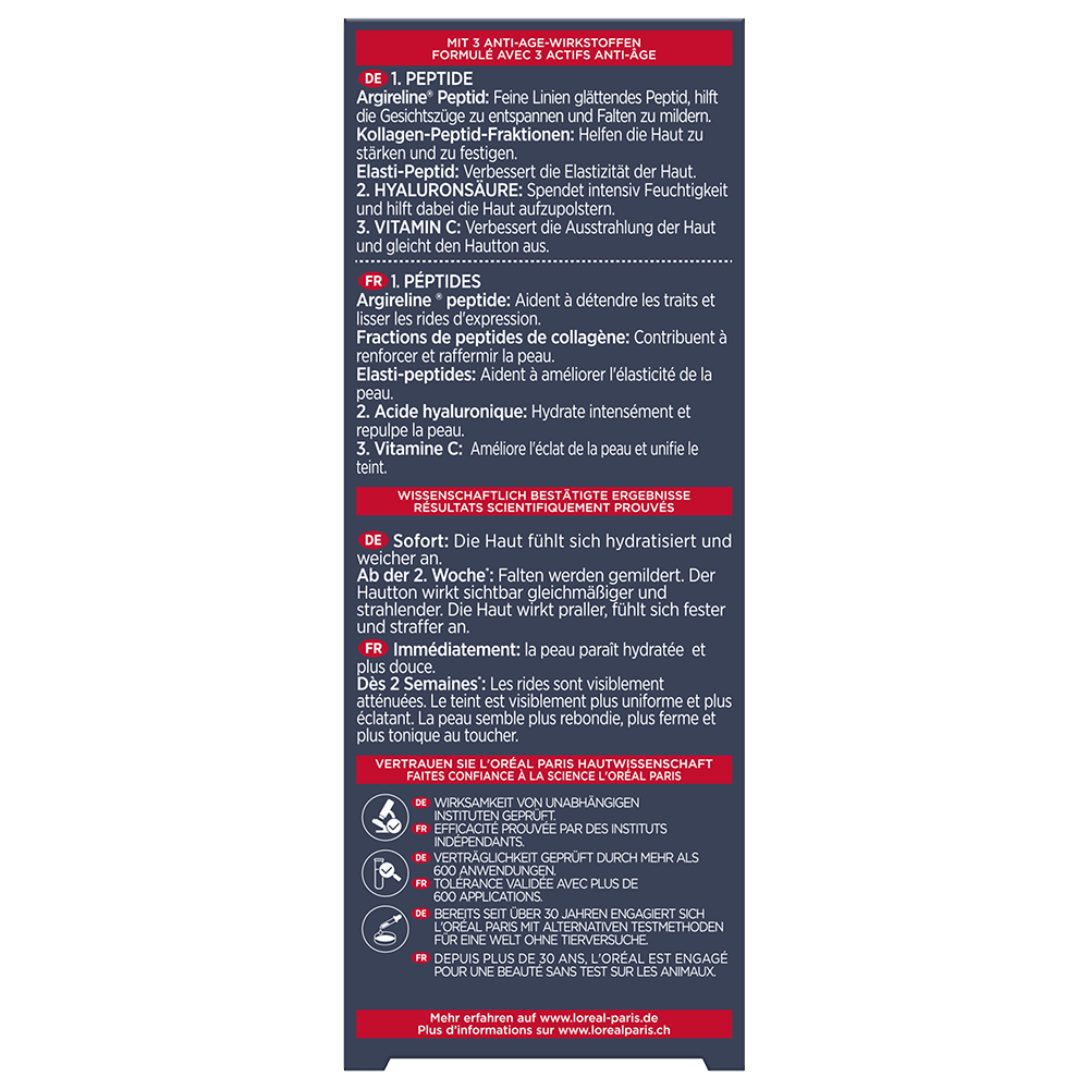 Bild: L'ORÉAL PARIS Revitalift Laser Tri-Peptid Anti-Age Serum