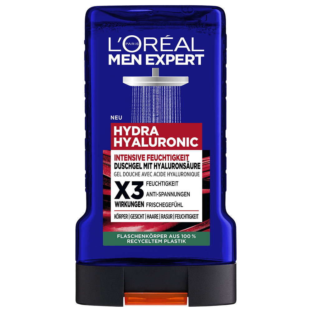 Bild: L'ORÉAL PARIS MEN EXPERT Hydra Hyaluronic Duschgel 