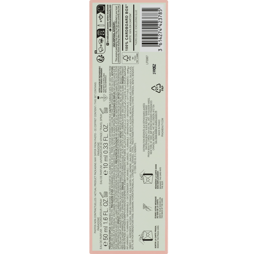 Bild: Prada Paradoxe Geschenkset