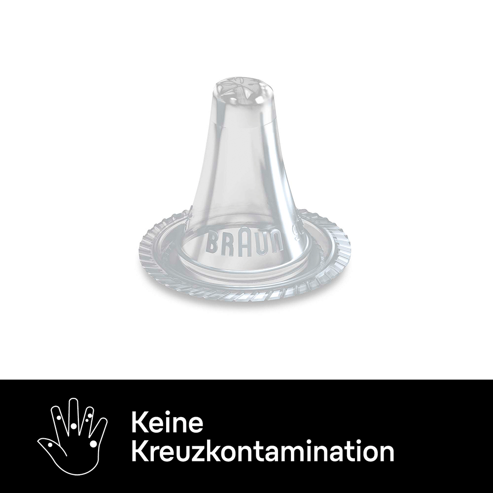 Bild: Braun Ersatzschutzkappen für Braun Thermoscan Thermometer LF40
