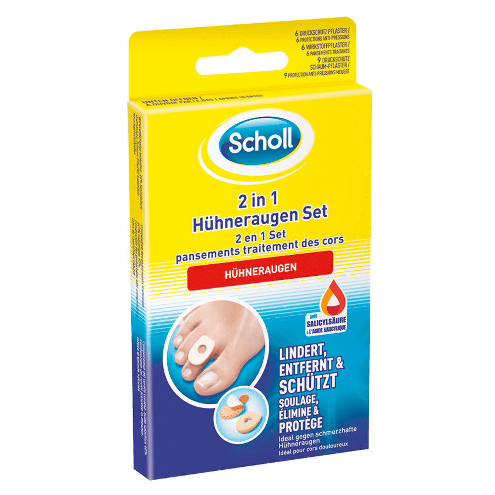 Bild: Scholl 2in1 Hühneraugen Set