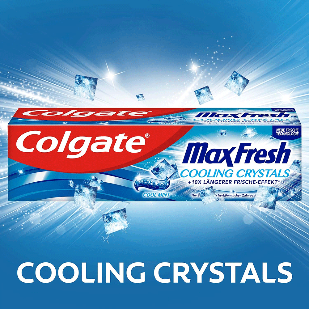 Bild: Colgate Zahncreme Max Fresh Cool