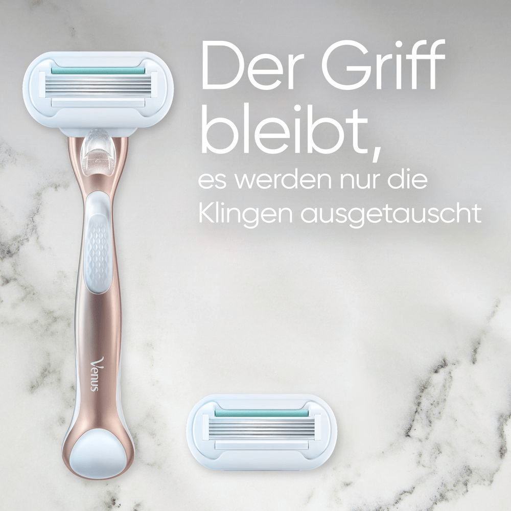 Bild: Gillette Venus Deluxe Smooth Sensitive Roségold Rasierer