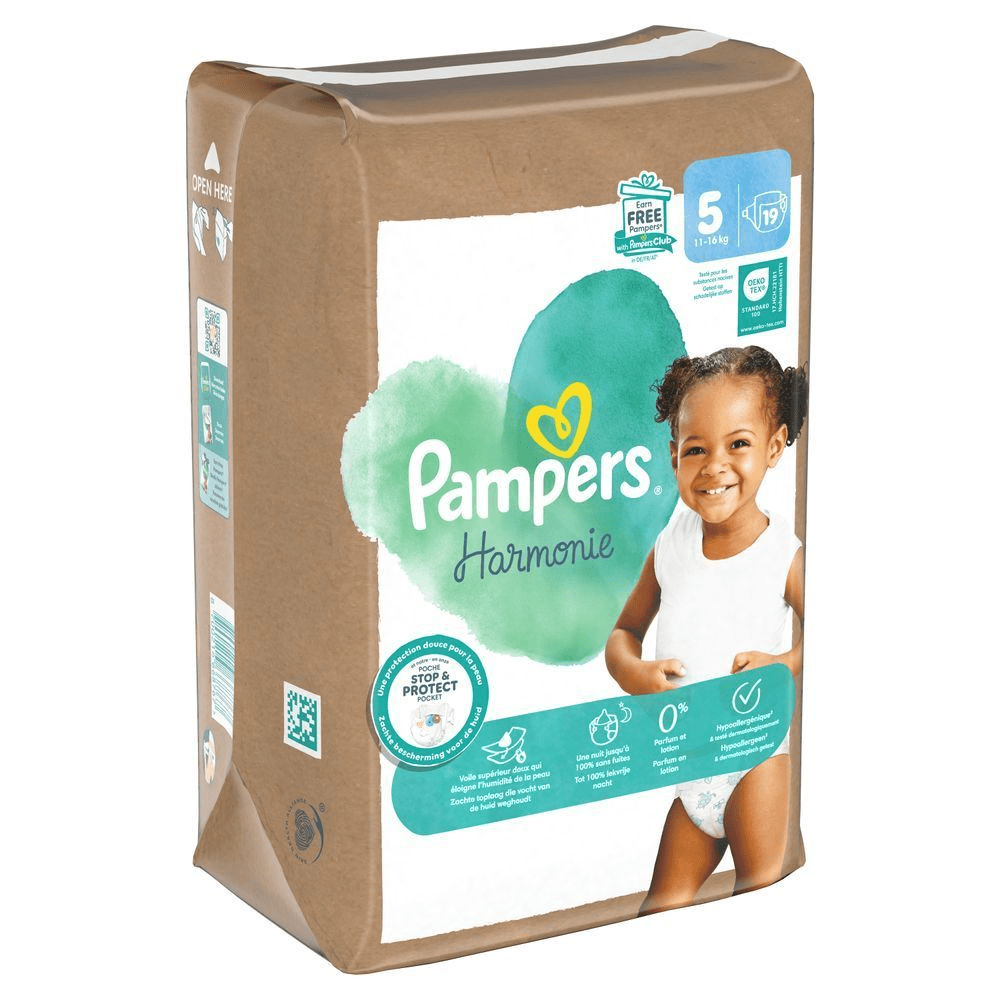 Bild: Pampers Harmonie Windeln Größe 5, 11kg-16kg