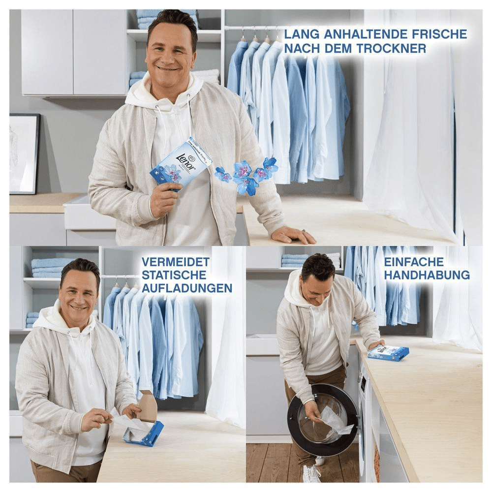 Bild: Lenor Trocknertücher Aprilfrisch