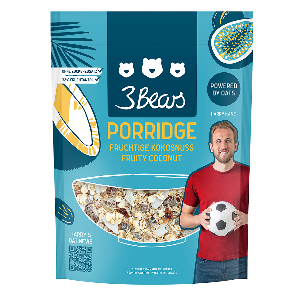 Bild: 3Bears Porridge Fruchtige Kokosnuss
