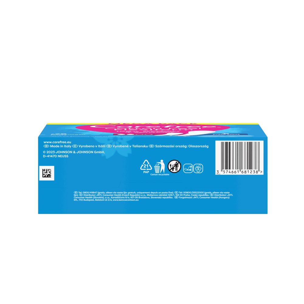 Bild: Carefree Cotton Feel Flexiform Slipeinlagen mit Frische Duft