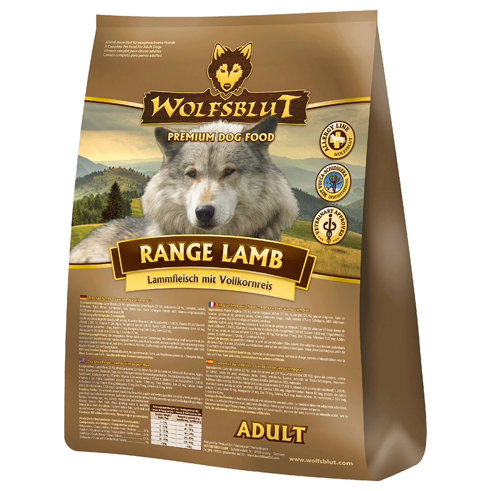 Bild: Wolfsblut Range Lamb Adult