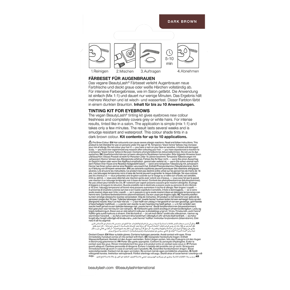 Bild: BeautyLash Brow & Lash Colour braun