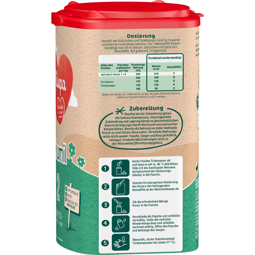 Bild: Milupa Milumil 2, Folgemilch