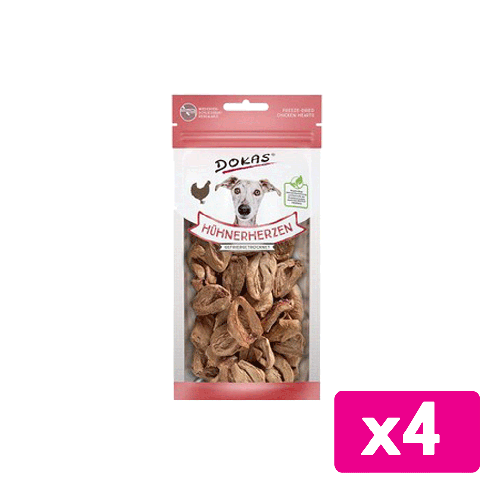 Bild: Dokas Hühnerherzen gefriergetrocknet