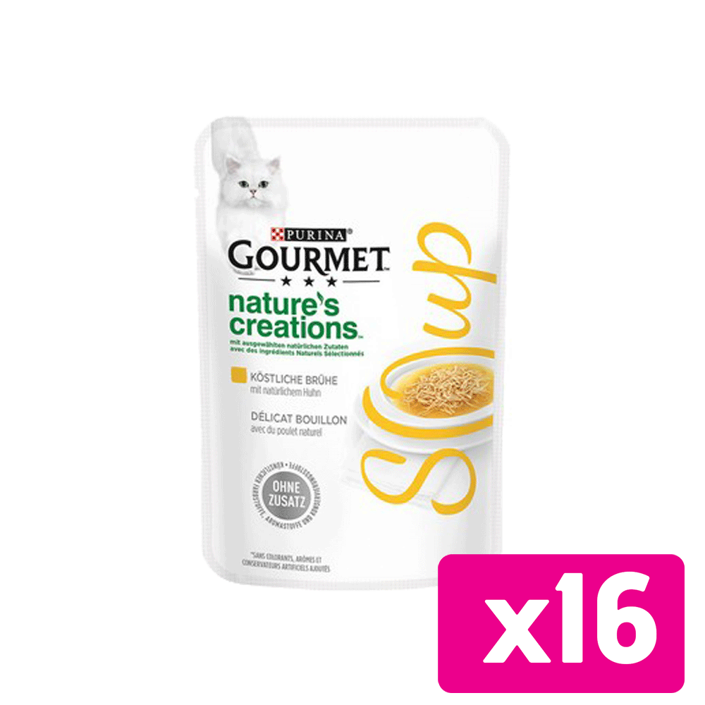 Bild: GOURMET Crystal Soup köstliche Brühe mit naturbelassenem Huhn