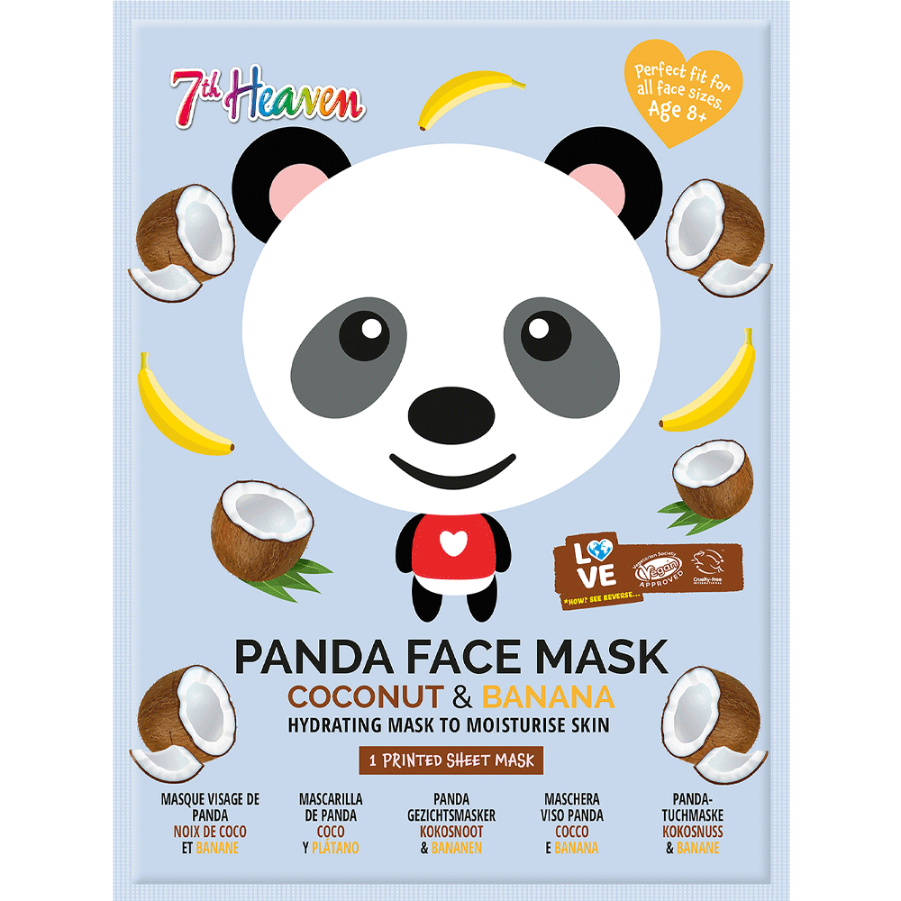 Bild: Montagne Jeunesse 7th Heaven Gesichtsmaske Panda