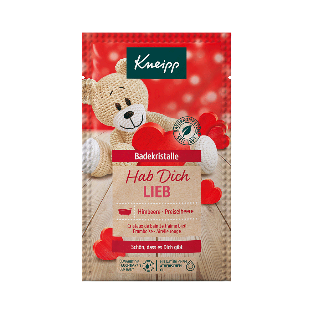 Bild: Kneipp Badekristalle Hab Dich Lieb