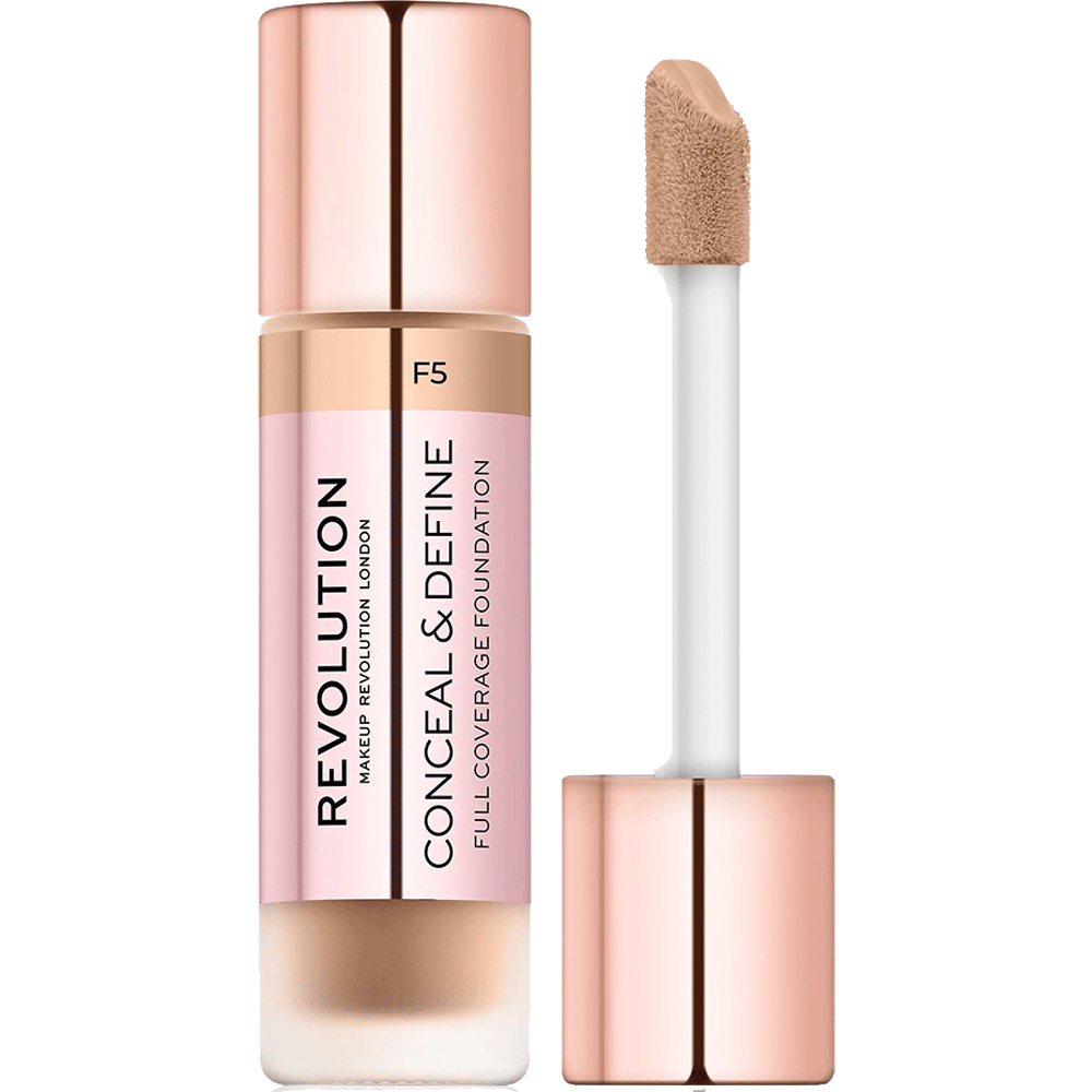 Bild: REVOLUTION Conceal & Define Full Coverage Foundation F5