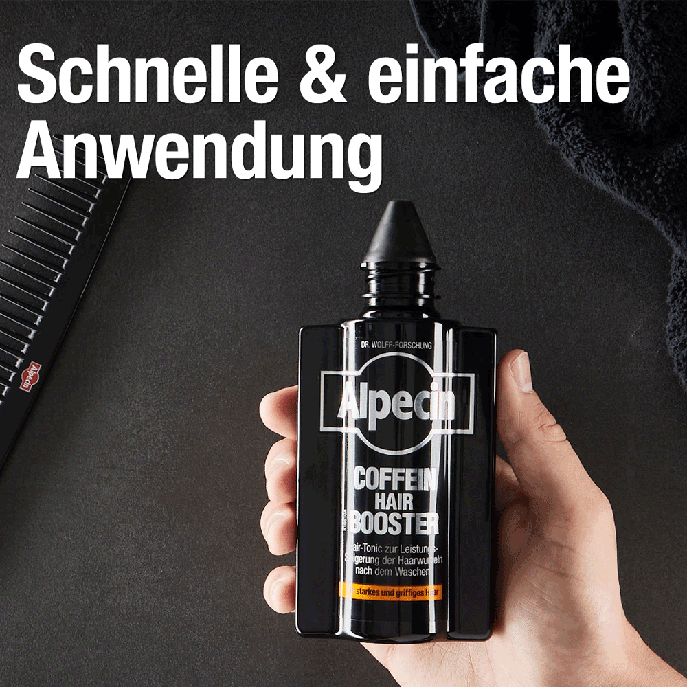 Bild: Alpecin Coffein Hair Booster