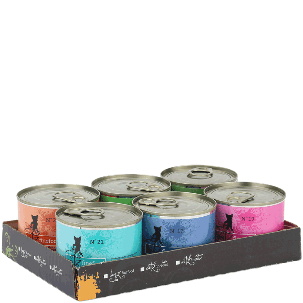 Bild: catz finefood Classic Multipack Dosen Katzenfutter 15-25
